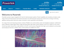 Tablet Screenshot of powertekuk.com